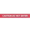 Queue Solutions WallPro 300, Black, 10' Red/White CAUTION-DO NOT ENTER Belt WP300B-RWC100